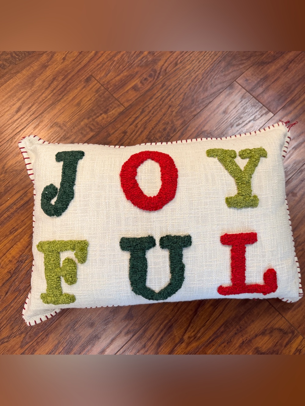 Tufted Christmas Pillow